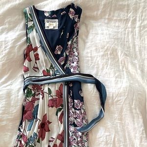 Floral handkerchief dress from Anthropologie